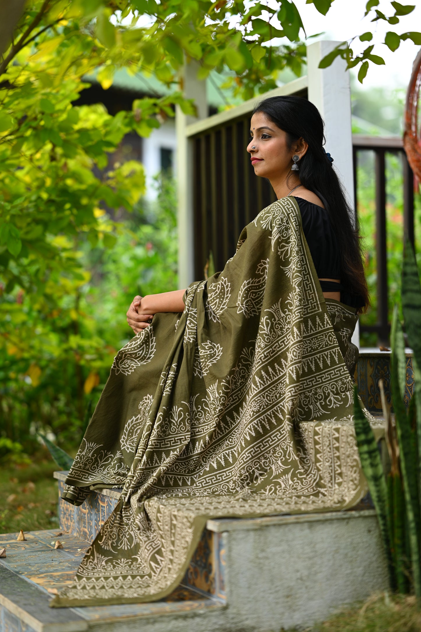 Mul Cotton Saree: Aadyaa